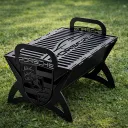 Premium Portable Grill “Porsche Design”, 60 x 40 cm, 3 mm Steel