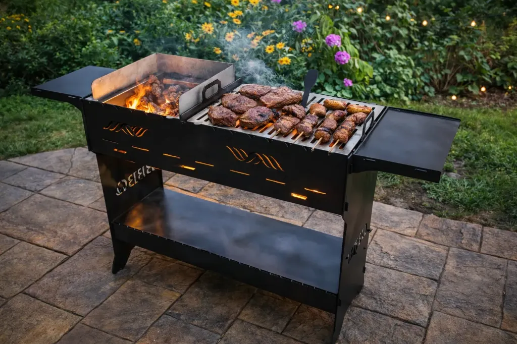 Garden Grill "BBQ Master" - 3 mm Steel