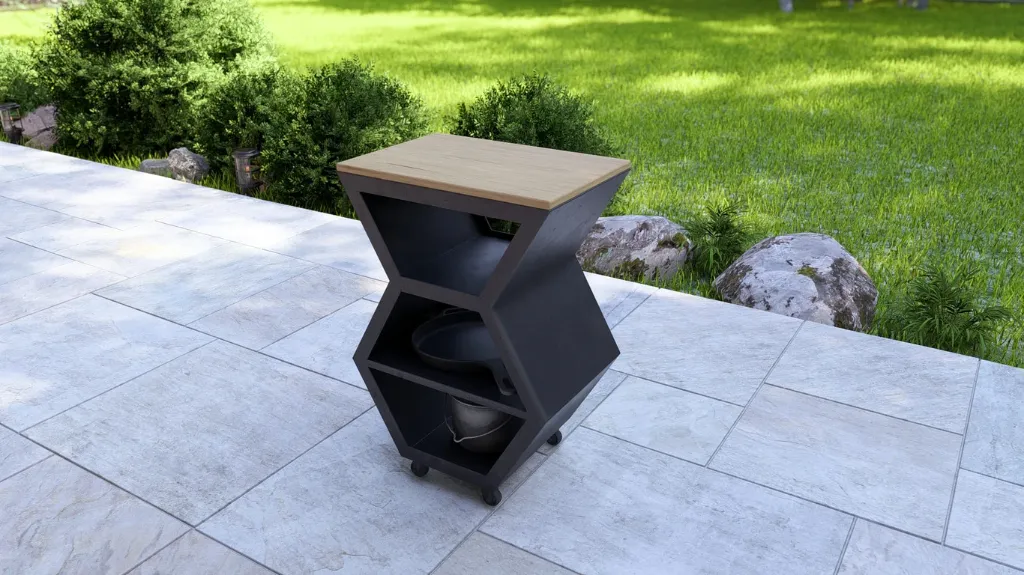 Modul Dulap + Blat – Bucătărie Outdoor
