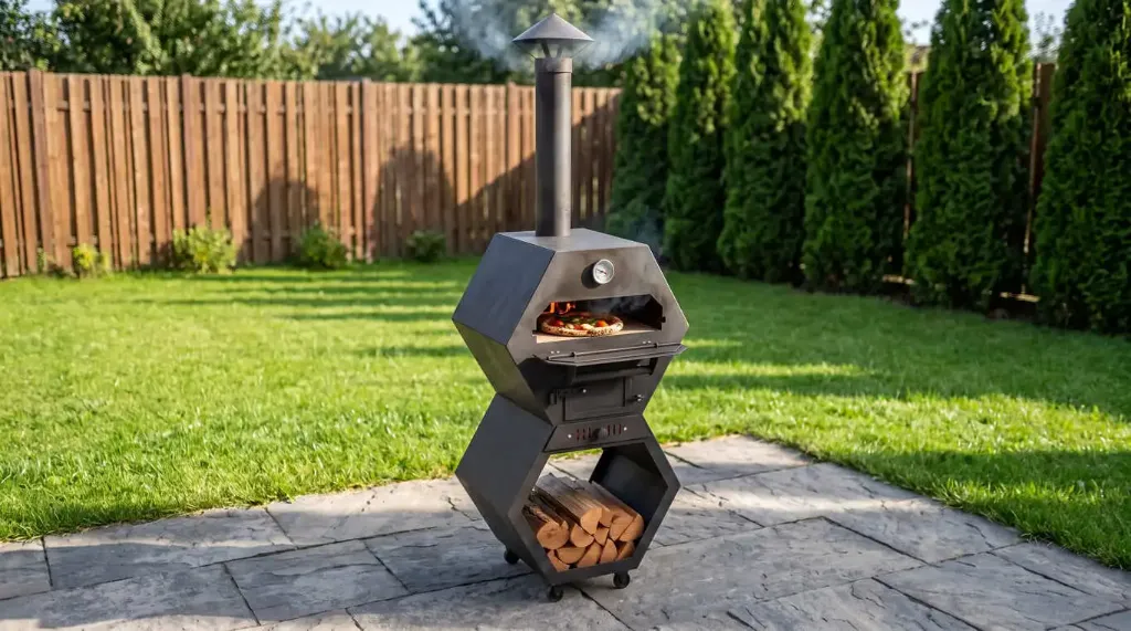 Modul Cuptor Pizza pe Lemne – Bucătărie Outdoor