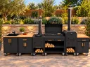 Bucătărie Modulară de Exterior METAL ART LINEA – 6 Module