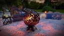 Garden Fire Pit “Dome” - Steel 3 mm